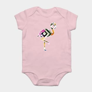 Tropical Flamingo Baby Bodysuit